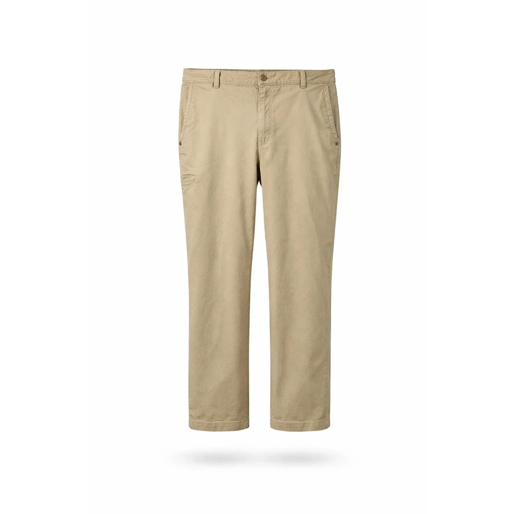 Duluth Trading Ballroom Flex Utility Work Pants Mens 44x32 Tan Straight Leg